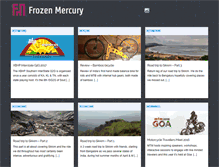 Tablet Screenshot of frozenmercury.com